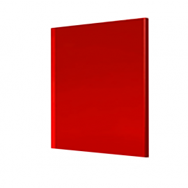 Monolithic polycarbonate red 2050x3050x3 mm 33456