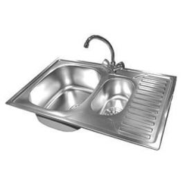 Stainless steel sink with siphon OU005 30476