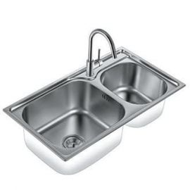 Stainless steel sink with siphon OD708 30471