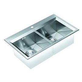 Stainless steel sink with siphon OS011 30467