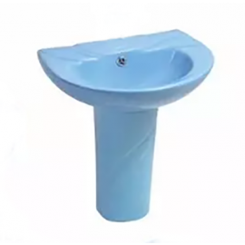 Washbasin with pedestal for Children KD01-B-blue 30685