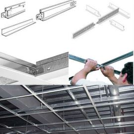 Black steel galvanized tee bars for ceiling 41265
