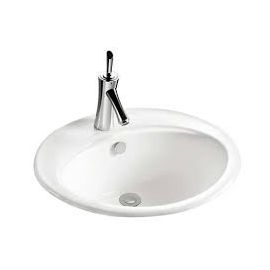 Ceramic inset washbasin AB-012 31374