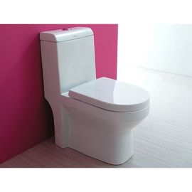 Ceramic WC Toilet, P-trap TR1084 30033
