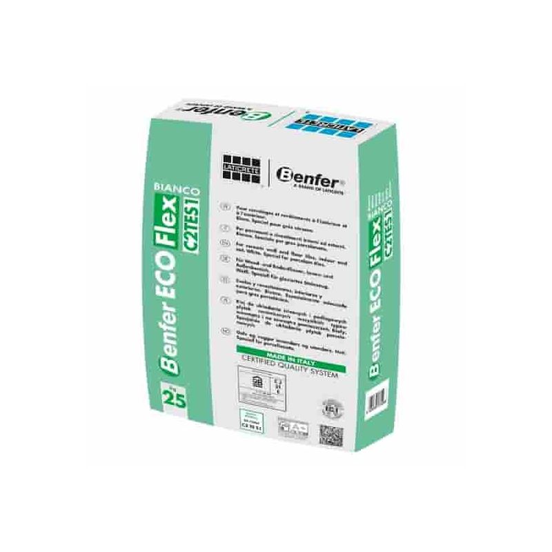 Փոշի սոսինձ սալիկների համար 25կգ Benfer ECOFlex SP White