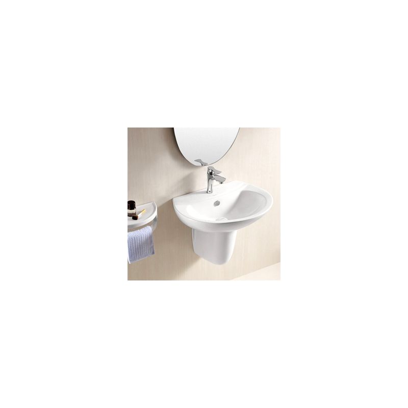 Ceramic washbasin without pedestal TR3056D 30034