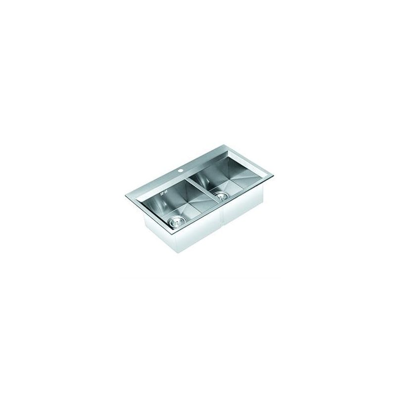 Stainless steel sink with siphon OS011 30467